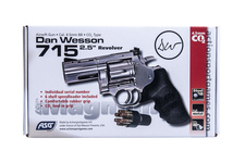 Rewolwer 6mm ASG Dan Wesson 715  2.5" CO2 Silver