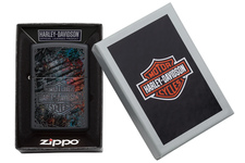 Zapalniczka ZIPPO Harley-Davidson Black Matte