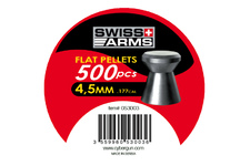 Śrut Flat SWISS ARMS 4,5mm High quality 500szt