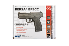 Wiatrówka Pistolet ASG Bersa BP9CC MS GBB 4,5mm