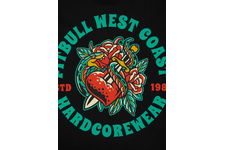 Koszulka Pit Bull Hardcore Heart '21 - Czarna