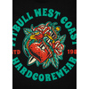 Koszulka Pit Bull Hardcore Heart '21 - Czarna