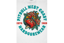 Koszulka Pit Bull Hardcore Heart '21 - Biała