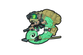 Emblemat Helikon Chameleon Operator Desert