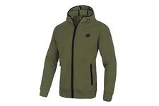 Bluza rozpinana z kapturem Pit Bull Harris '22 - Oliwkowa