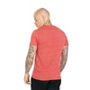 Koszulka Pit Bull Custom Fit Melange Small Logo '21 - Czerwony Melanż