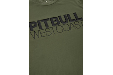 Koszulka Pit Bull Slim Fit Lycra TNT '21 - Oliwkowa