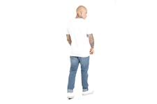 Koszulka Pit Bull Slim Fit Lycra TNT '21 - Biała