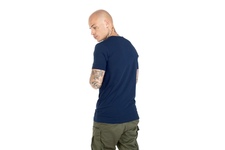 Koszulka Pit Bull Slim Fit Lycra TNT '21 - Granatowa