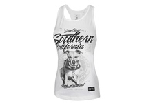 Tank Top damski  Pit Bull Slim Fit So Cal 18 '21 - Biały