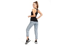 Tank Top damski Pit Bull Slim Fit Classic Boxing '21 - Czarny