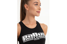 Tank Top damski Pit Bull Slim Fit Classic Boxing '21 - Czarny