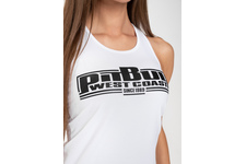 Tank Top damski  Pit Bull Slim Fit Classic Boxing '21 - Biały