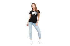 Koszulka damska Pit Bull Slim Fit Big Logo '21 - Czarna