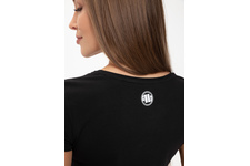 Koszulka damska Pit Bull Slim Fit Big Logo '21 - Czarna