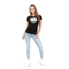 Koszulka damska Pit Bull Slim Fit Big Logo '21 - Czarna
