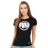 Koszulka damska Pit Bull Slim Fit Big Logo '21 - Czarna