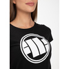 Koszulka damska Pit Bull Slim Fit Big Logo '21 - Czarna