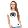 Koszulka damska Pit Bull Slim Fit Big Logo '21 - Biała