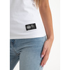 Koszulka damska Pit Bull Slim Fit Big Logo '21 - Biała
