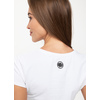 Koszulka damska Pit Bull Slim Fit Big Logo '21 - Biała