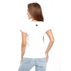 Koszulka damska Pit Bull Slim Fit Big Logo '21 - Biała