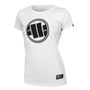 Koszulka damska Pit Bull Slim Fit Big Logo '21 - Biała