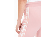 Spodnie dresowe damskie Pit Bull French Terry Small Logo '21 - Różowe