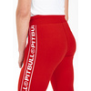 Spodnie dresowe damskie Pit Bull French Terry Small Logo '21 - Czerwone