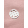 Bluza damska rozpinana z kapturem Pit Bull French Terry Small Logo '21 - Różowa