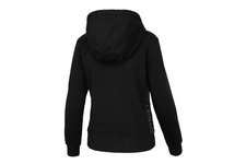 Bluza damska rozpinana z kapturem Pit Bull French Terry Small Logo '21 - Czarna