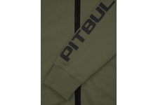 Bluza rozpinana z kapturem Pit Bull Performance Pro+ Thelborn '21 - Oliwkowa