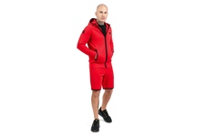 Bluza rozpinana z kapturem Pit Bull Performance Pro+ Thelborn '21 - Czerwona
