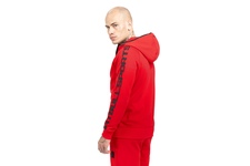 Bluza rozpinana z kapturem Pit Bull Performance Pro+ Thelborn '21 - Czerwona