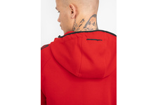Bluza rozpinana z kapturem Pit Bull Performance Pro+ Thelborn '21 - Czerwona