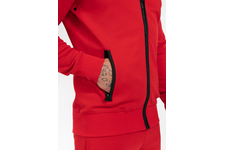 Bluza rozpinana z kapturem Pit Bull Performance Pro+ Thelborn '21 - Czerwona