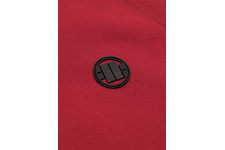 Bluza rozpinana z kapturem Pit Bull Performance Pro+ Thelborn '21 - Czerwona