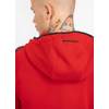 Bluza rozpinana z kapturem Pit Bull Performance Pro+ Thelborn '21 - Czerwona