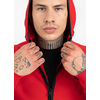 Bluza rozpinana z kapturem Pit Bull Performance Pro+ Thelborn '21 - Czerwona
