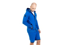 Bluza rozpinana z kapturem Pit Bull Performance Pro+ Thelborn '21 - Niebieska