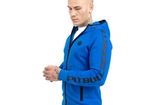 Bluza rozpinana z kapturem Pit Bull Performance Pro+ Thelborn '21 - Niebieska