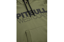 Bluza z kapturem Pit Bull French Terry TNT '21 - Oliwkowa