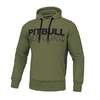 Bluza z kapturem Pit Bull French Terry TNT '21 - Oliwkowa