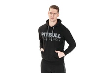Bluza z kapturem Pit Bull French Terry TNT '21 - Czarna