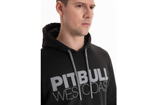 Bluza z kapturem Pit Bull French Terry TNT '21 - Czarna