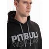 Bluza z kapturem Pit Bull French Terry TNT '21 - Czarna