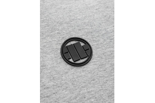 Bluza rozpinana z kapturem Pit Bull French Terry Small Logo '21 - Szara
