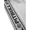 Bluza rozpinana z kapturem Pit Bull French Terry Small Logo '21 - Szara