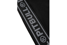 Bluza rozpinana z kapturem Pit Bull French Terry Small Logo '21 - Czarna