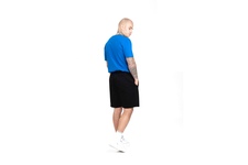 Szorty Pit Bull French Terry 220 Small Logo '21 - Czarne